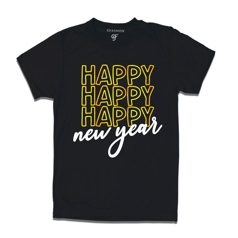 New year T-shirt for Men-Women-Boy-Girl in Black Color avilable @ gfashion.jpg