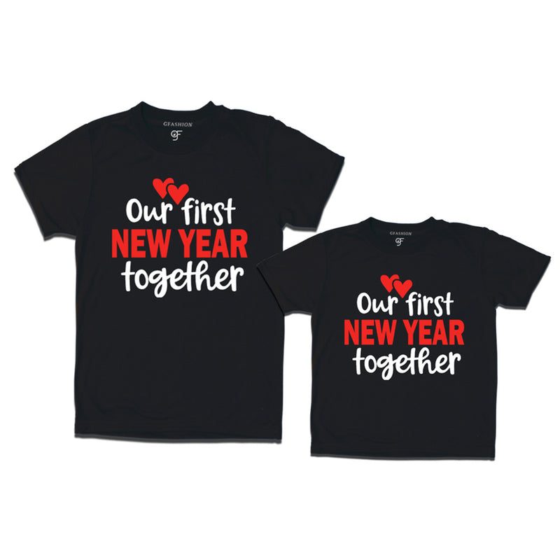 Our First New Year Together T-shirt in Black Color avilable @ gfashion.jpg
