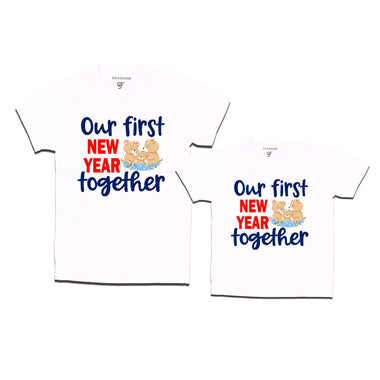 Our First New Year together T-shirts Combo in White Color avilable @ gfashion.jpg