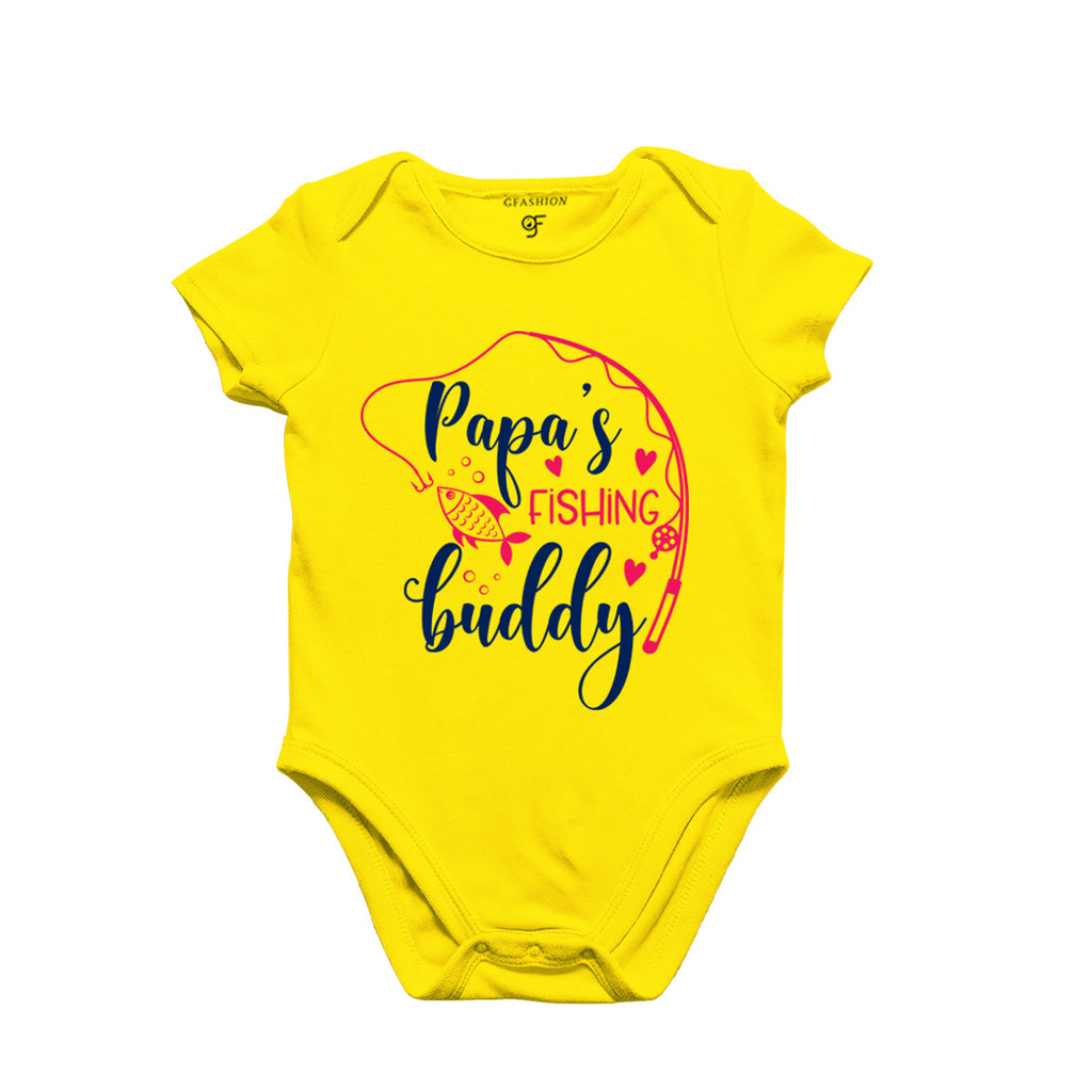 Buy Papa's Fishing Buddy-Baby Bodysuit/Rompers/Onesie @ gfashion