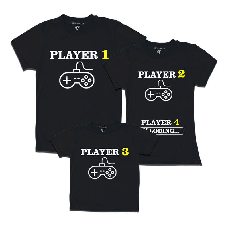 Players Family T-shirts in Black Color available @ gfashion.jpg
