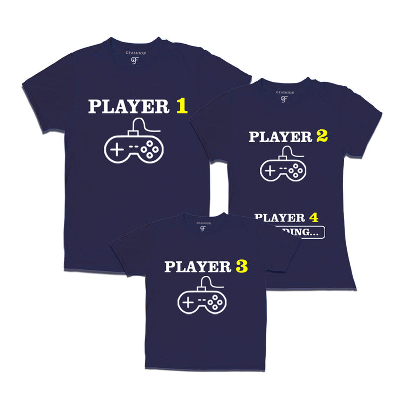 Players Family T-shirts in Navy Color available @ gfashion.jpg