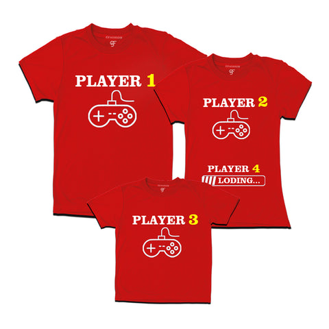 Players Family T-shirts in Red Color available @ gfashion.jpg