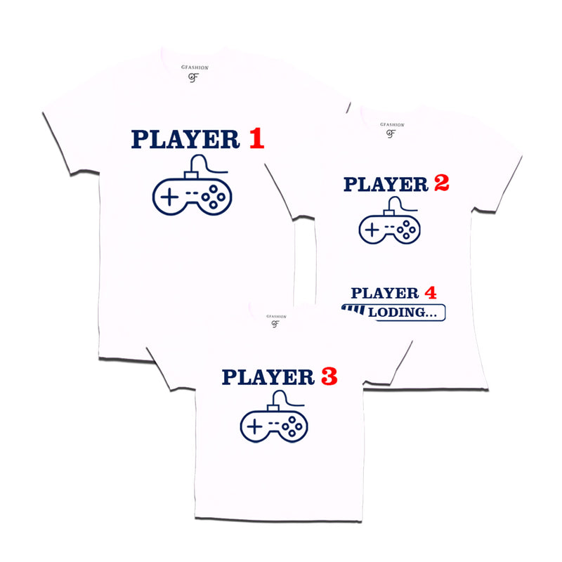 Players Family T-shirts in White Color available @ gfashion.jpg
