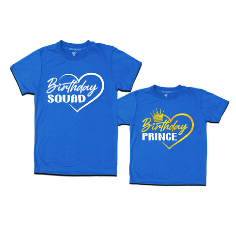 Prince Birthday T-shirts with Dad  in Blue Color available @ gfashion.jpg