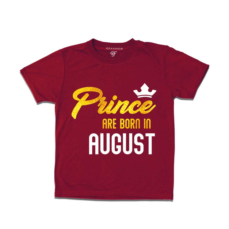 Prince are born in August-Maroon-gfashion