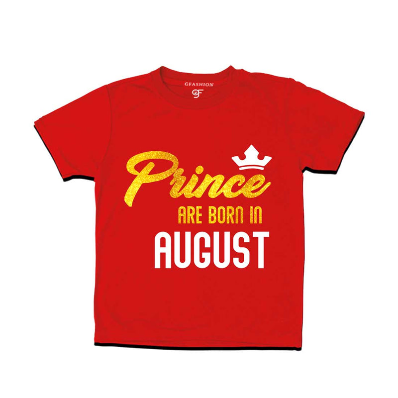 Prince are born in August-Red-gfashion