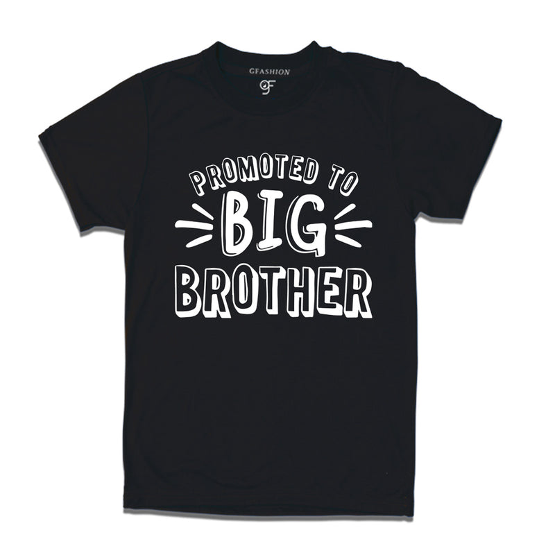Promoted To Big Brother T-shirt in Black Color available @ gfashion.jpg