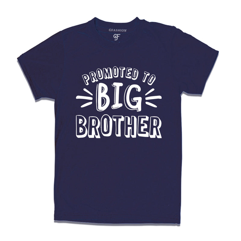 Promoted To Big Brother T-shirt in Navy Color available @ gfashion.jpg