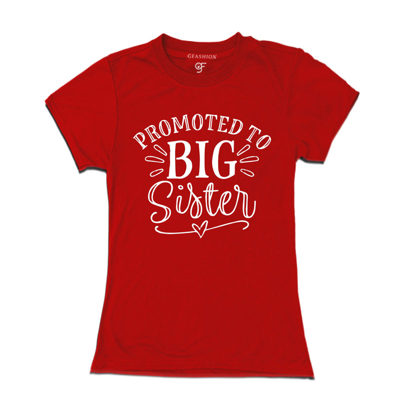 Promoted to Big Sister T-shirt in Red Color available @ gfashion.jpg