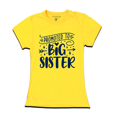 Promoted to Big Sister T-shirt in Yellow  Color available @ gfashion.jpg