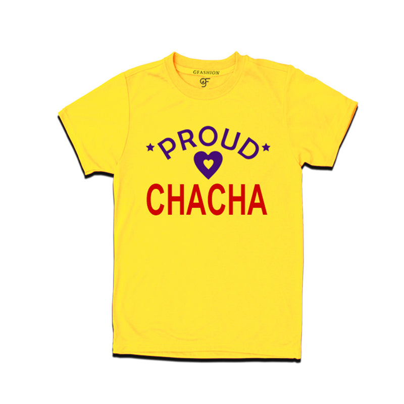 Proud Chacha t-shirt Yellow Color-gfashion