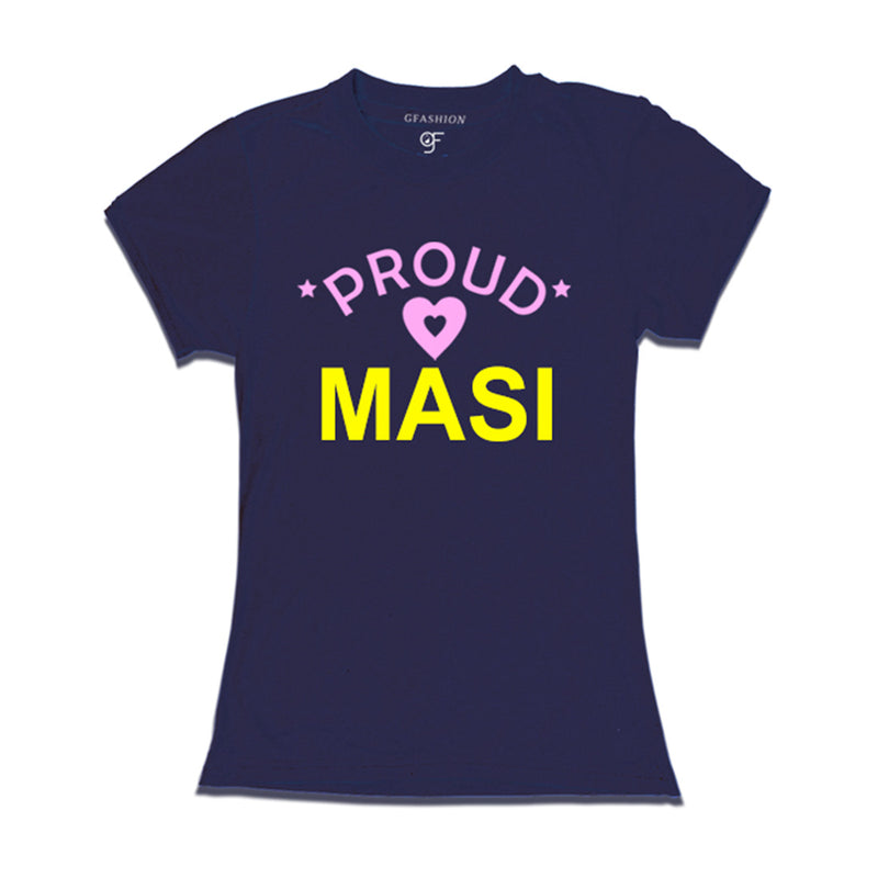 Proud Masi t-shirt-Navy Color-gfashion
