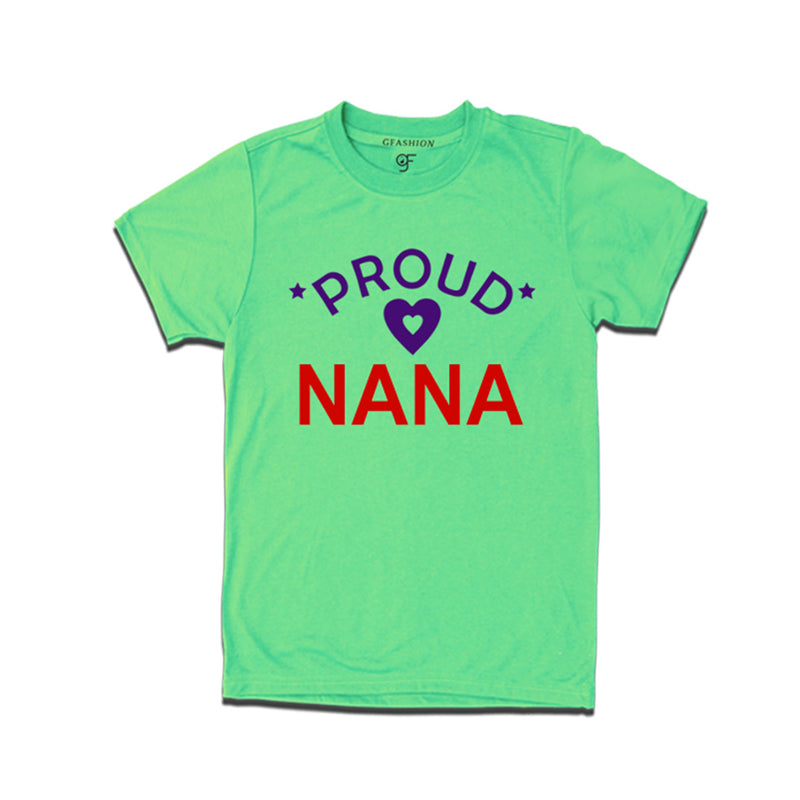 Proud Nana t-shirt-Pista Green Color-gfashion