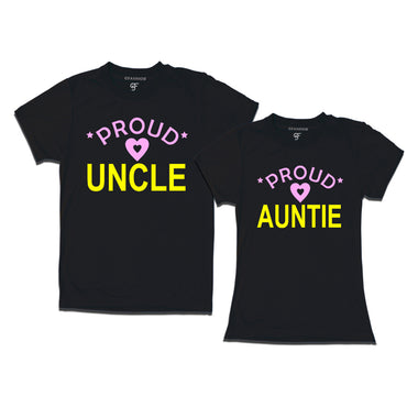 Proud Uncle Auntie  t-shirts-Black Color-gfashion
