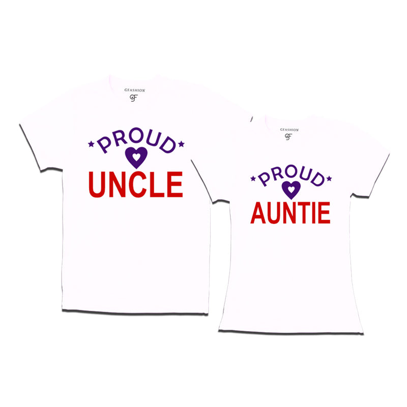 Proud Uncle Auntie  t-shirts-White Color-gfashion