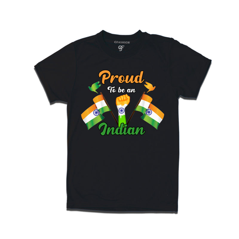 Proud to be an Indian T-shirts in Black Color available @ gfashion.jpg