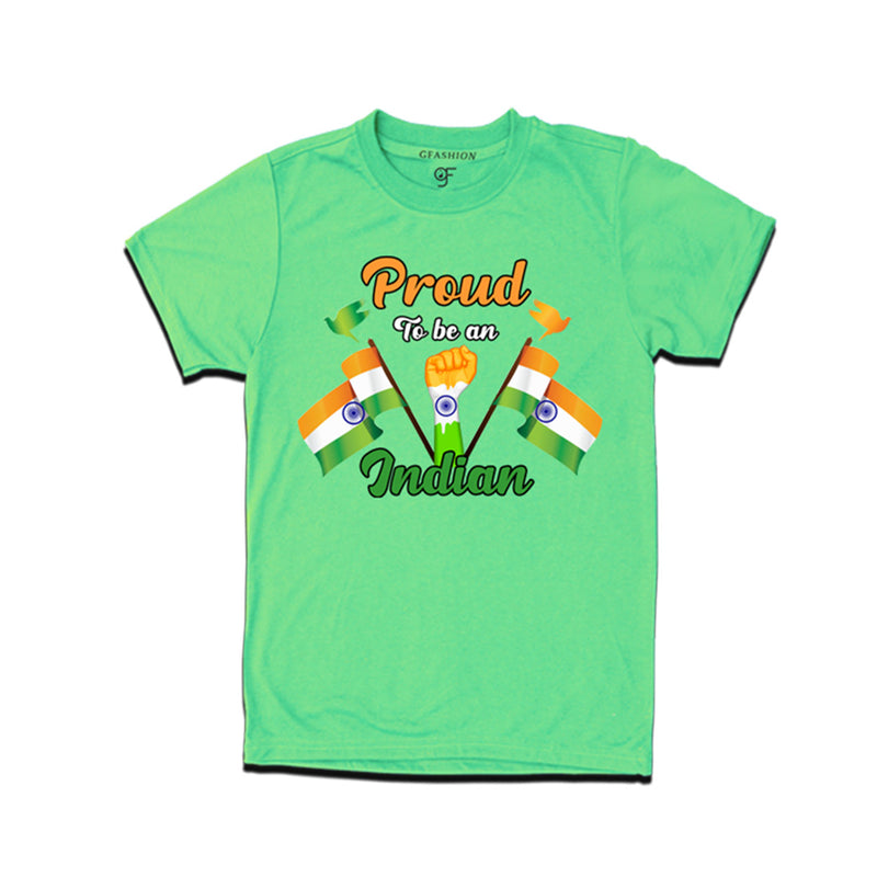 Proud to be an Indian T-shirts in Pista Green Color available @ gfashion.jpg