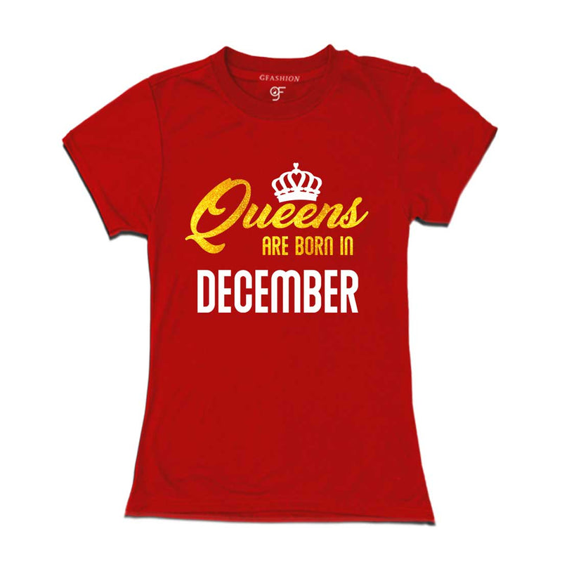 Queens are born in December-Red-gfashion