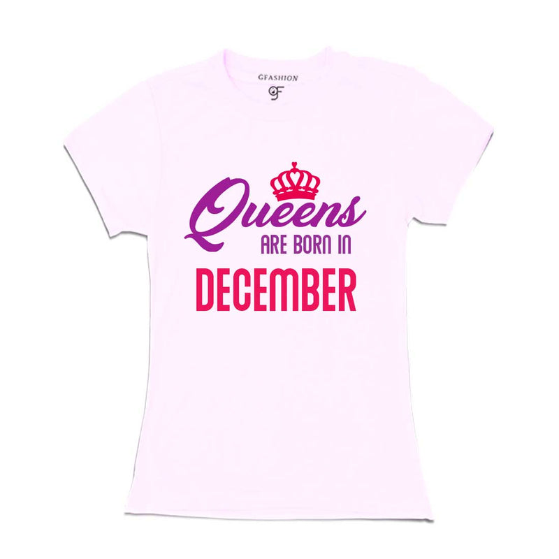 Queens are born in December-White-gfashion