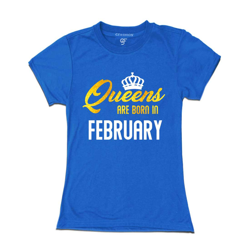 Queens are born in February-Blue-gfashion