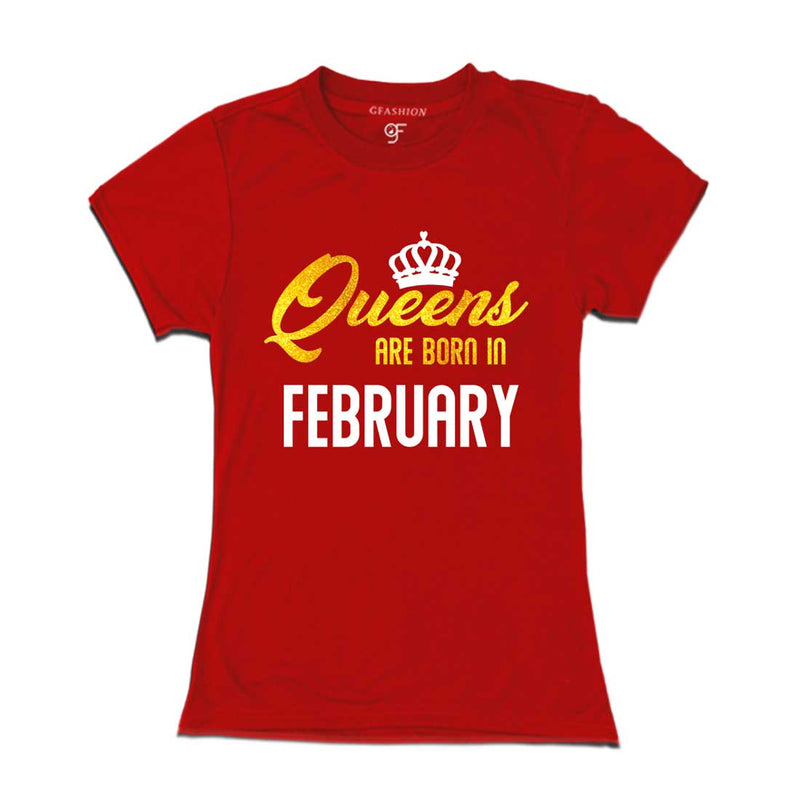 Queens are born in February-Red-gfashion