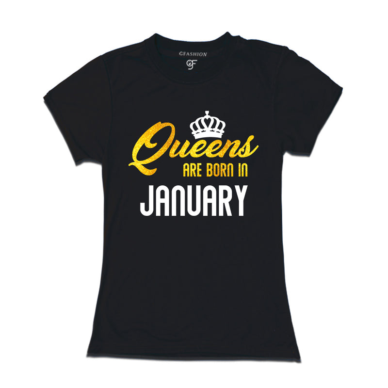 Queens are born in January-Black-gfashion