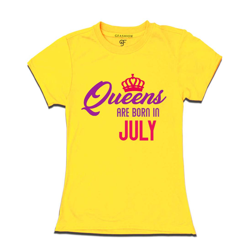 Queens are born in July-Yellow-gfashion
