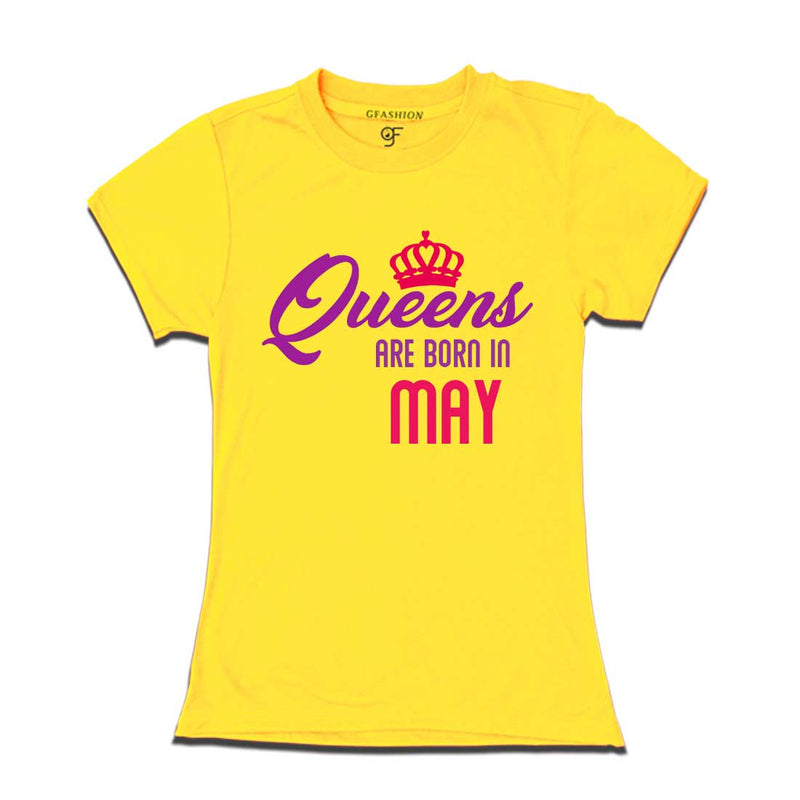 Queens are born in May-Yellow-gfashion
