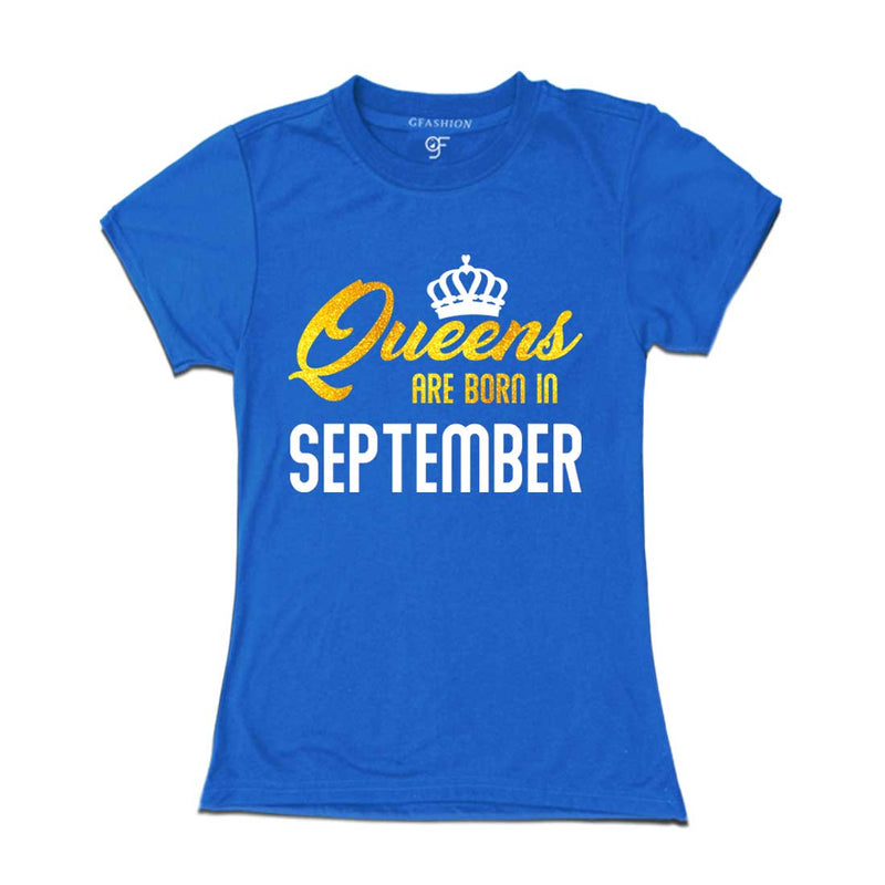Queens are born in September-Blue-gfashion