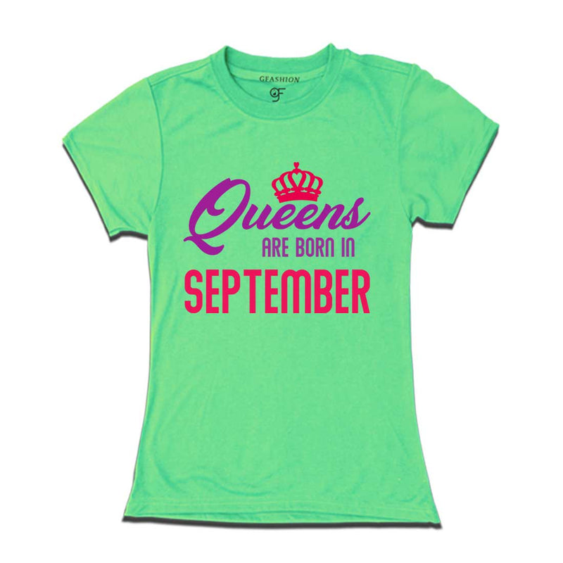 Queens are born in September-Pista Green-gfashion