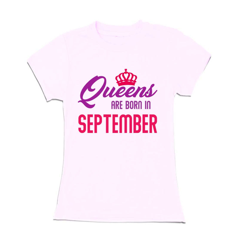Queens are born in September-White-gfashion