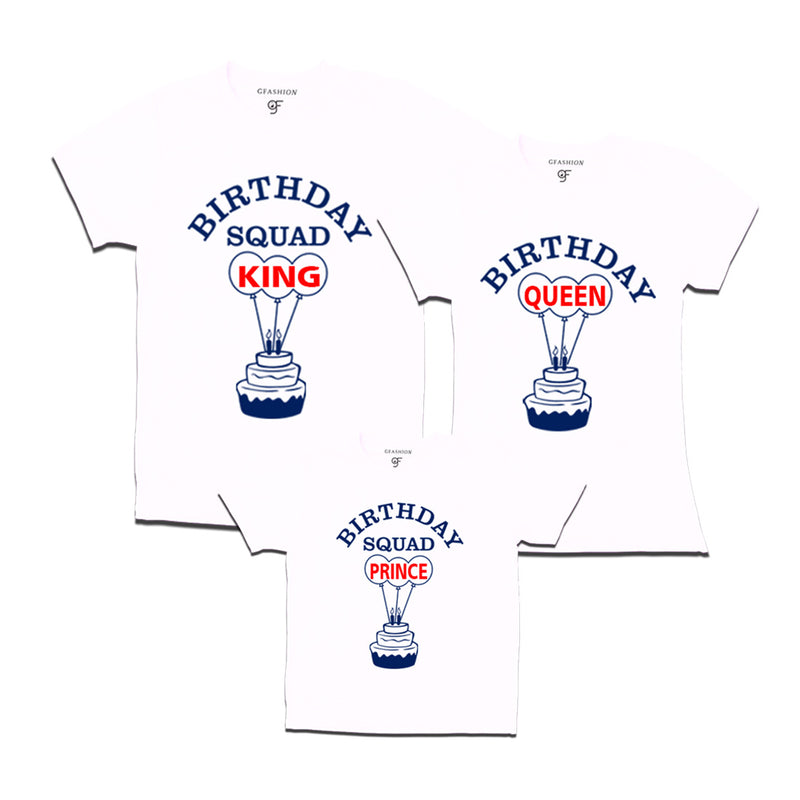 Queens Birthday With King and Prince T-shirts-White-gfashion 