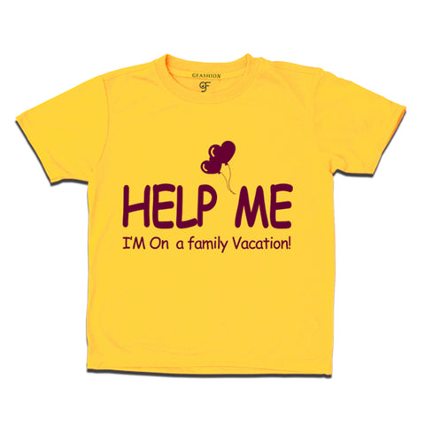 help me i'm on family vacation tees for daughter