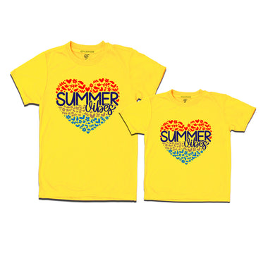 Summer Vibes Combo T-shirts in Yellow Color available @gfashion.jpg