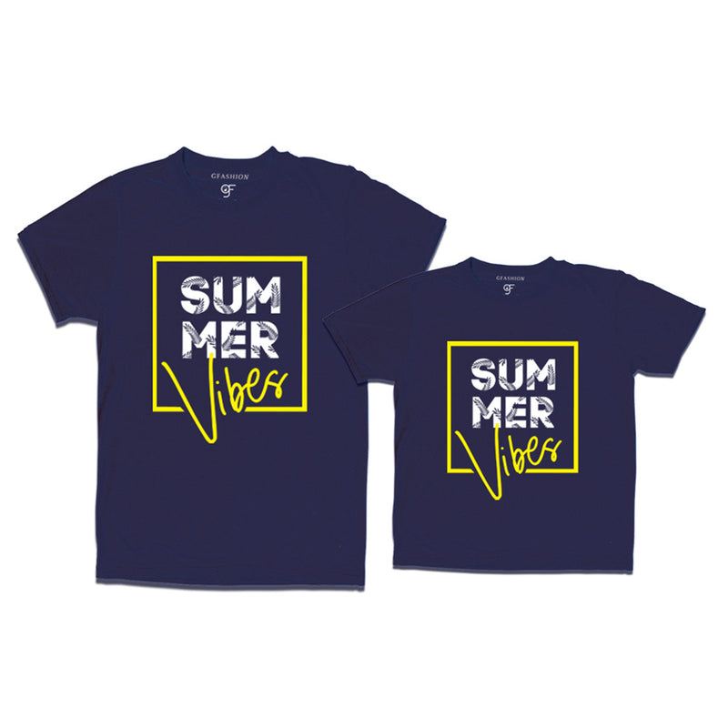 Summer Vibes  T-shirts Combo in Navy Color available @gfashion.jpg