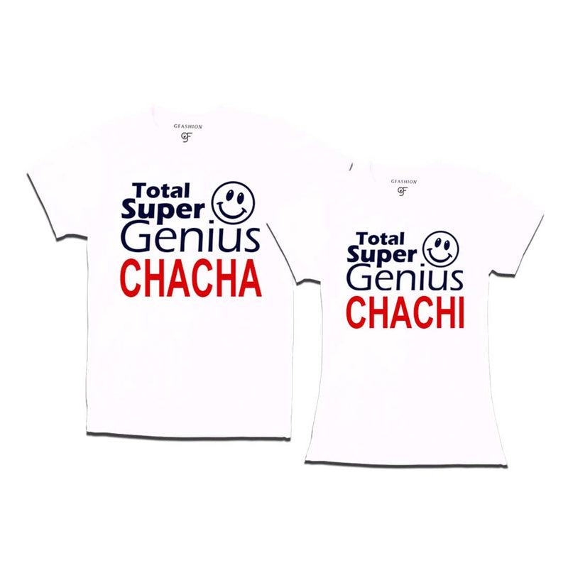 Super Genius Chacha-Chachi T-shirts-White-gfashion