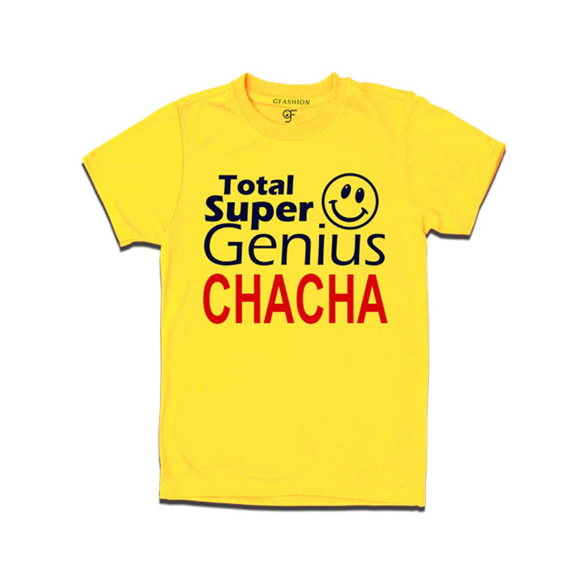 Super Genius Chacha T-shirts-Yellow-gfashion