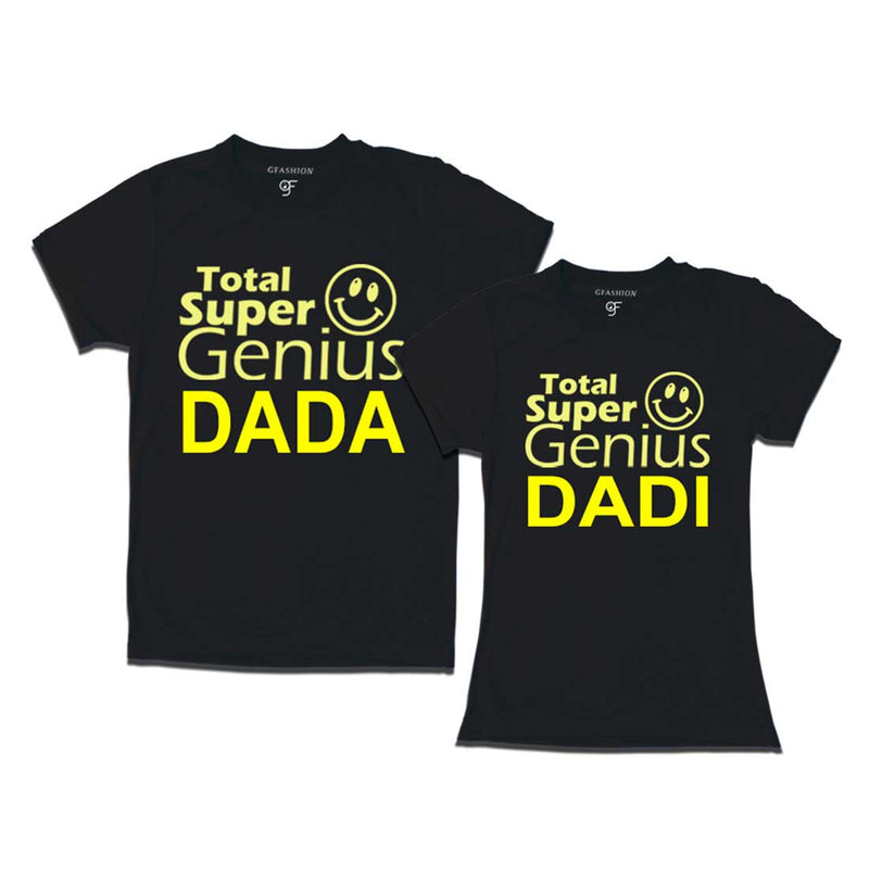 Super Genius Dada Dadi T-shirts-Black-gfashion