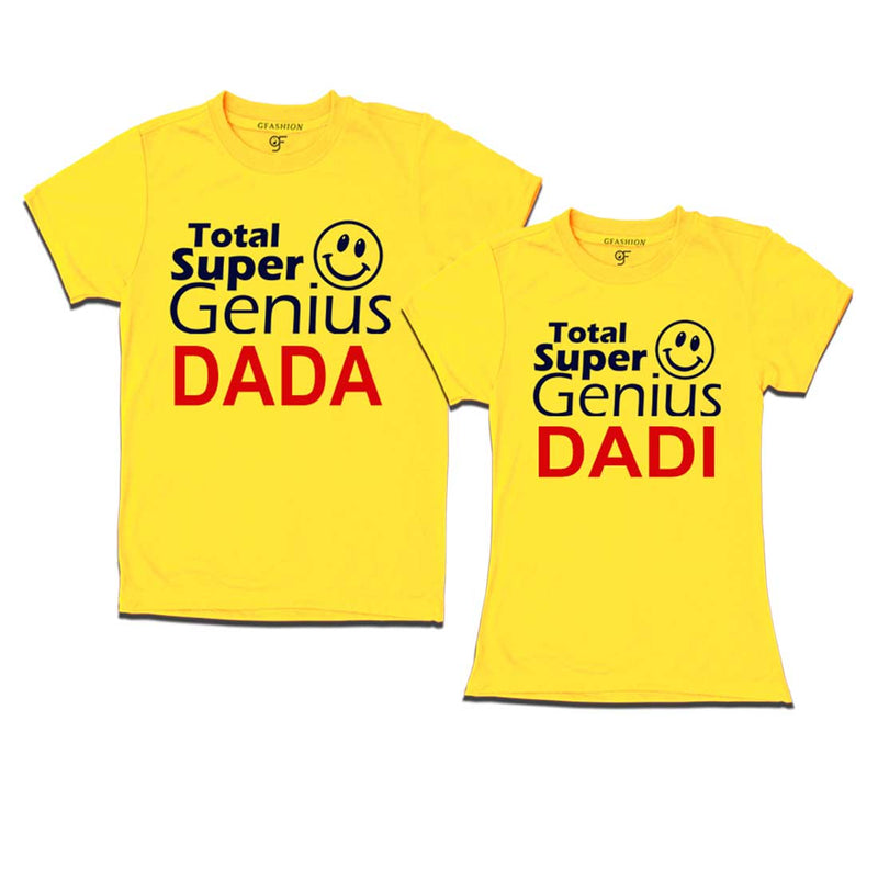 Super Genius Dada Dadi T-shirts-Yellow-gfashion