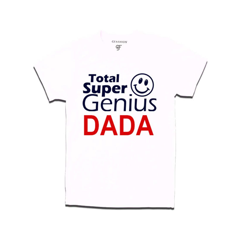 Super Genius Dada T-shirts-White-gfashion
