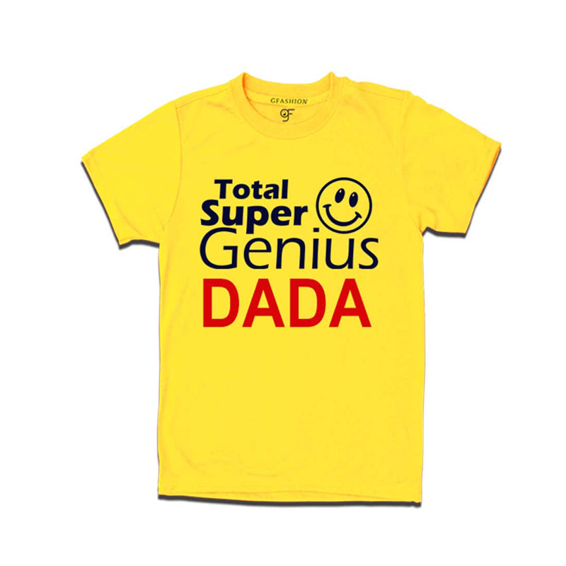 Super Genius Dada T-shirts-Yellow-gfashion