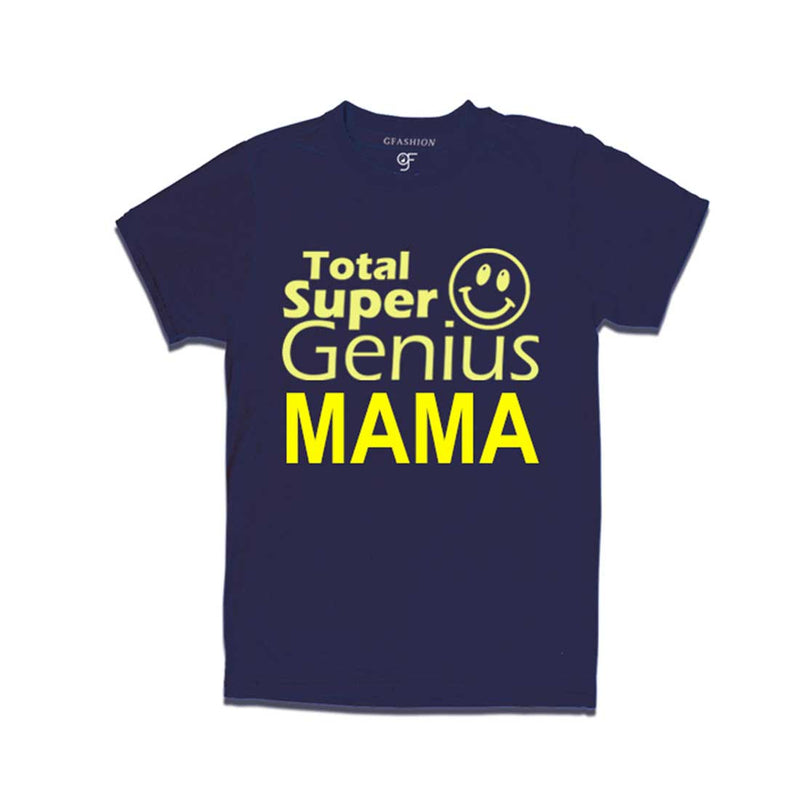 Super Genius Mama T-shirt in Navy Color available @ gfashion.jpg