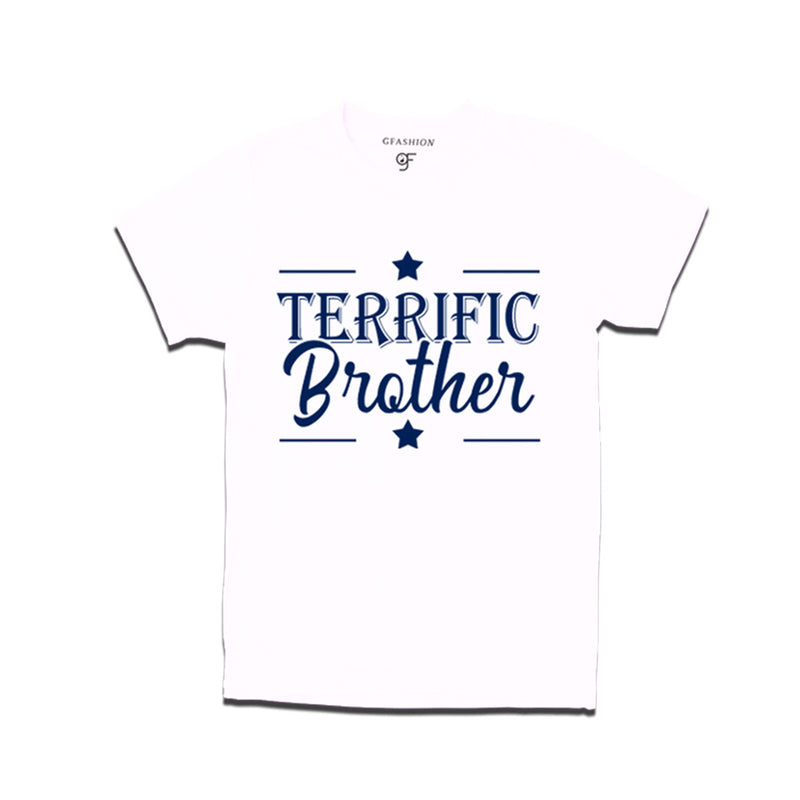 Terrific Brother T-shirt in White Color available @ gfashion.jpg
