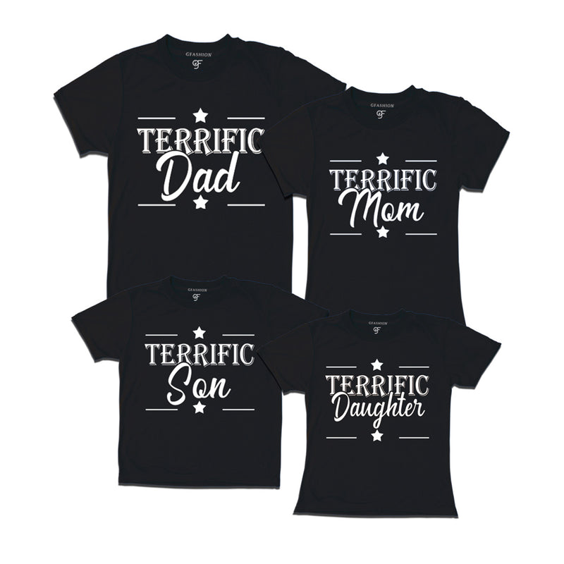 Terrific Family T-shirts in Black Color available @ gfashion.jpg