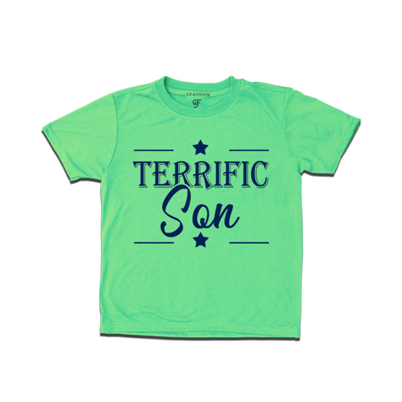 Terrific Son T-shirt in Pista Green Color available @ gfashion.jpg