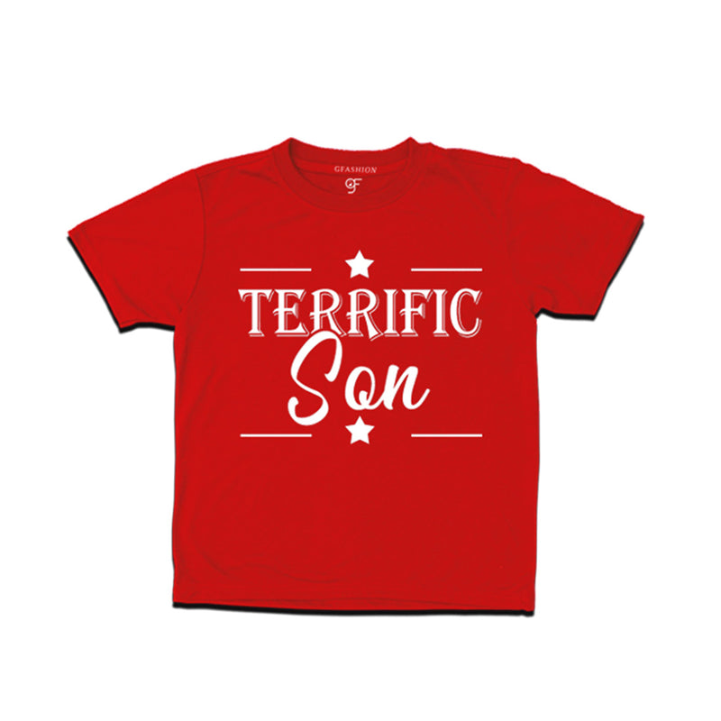Terrific Son T-shirt in Red Color available @ gfashion.jpg