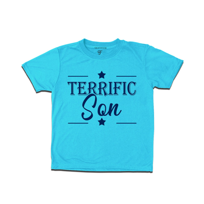Terrific Son T-shirt in Sky Blue Color available @ gfashion.jpg