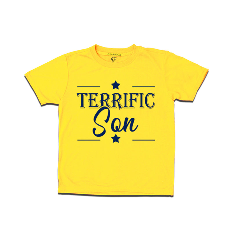 Terrific Son T-shirt in Yellow Color available @ gfashion.jpg