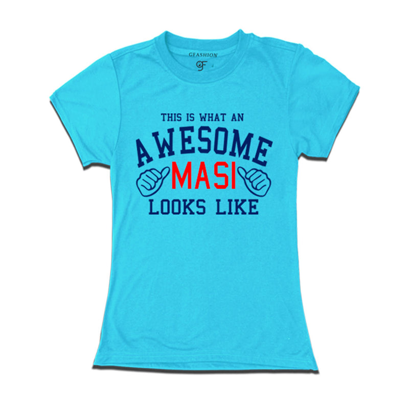 This is What An Awesome Masi Looks Like Printed T-shirt in Sky Blue Color available @ Gfashion.jpg